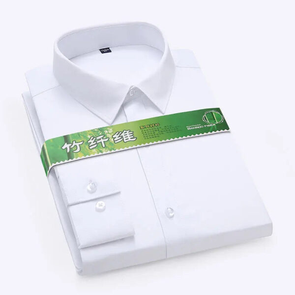 S40b73c62d2ed4514ac82cc1ce3e1bd8al.jpg Hidden Placket Shirt Bamboo Fiber Micro Elasticity Casual Shirts Men Long Sleeve Slim Fit Easy Care Business Anti-wrinkle 6XL