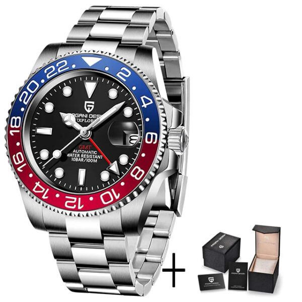 S40d5c5e886494cce869525325b185aa6J.jpg PAGANI DESIGN V3 Version GMT Watches Men's Luxury Sapphire Automatic Mechanical Watch 40MM Stainless Steel Waterproof Watch
