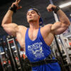 S40d72f694054466486a9400dc231bbffU.jpg Gym T-shirts Suspenders Man Stringer Fitness Shirt Bodybuilding Shirt Men Top for Fitness Vests Men's Vest Sleeveless Sweatshirt