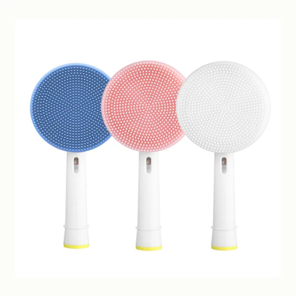 S410eab3ccc294297a326e6380a51adafY.jpg Silicone Facial Cleansing Brush Replacement Head For Oral B Braun Electric Toothbrush For Exfoliating Deep Cleaning Massaging