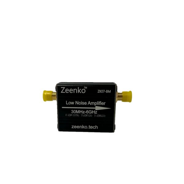 S42a1ddca936d46d29b550a7f62cc9ab3N-1.jpg Zeenko BM series Low Noise Amplifier 100KHz-6GHz/10GHz Battery included 20dB High Gain LNA RF Power Preamplifier Module