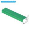 S42c496f0ab874c20ba5043966b4792acK.jpg 4000Pcs/4Pack Green Metal Staples 26/6 Standard Stapler Staples 1/4 Inch Length Office Stationery Staple School Binding Supplies