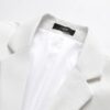 S42e3a15a29f64706ad52838136210d5cD.jpg Men's Three-Piece White Suit, Anti-Wrinkle, No-Iron, Anti-Stick Fur Business Formal Suit, Four-Season Workplace Work Clothing Dr