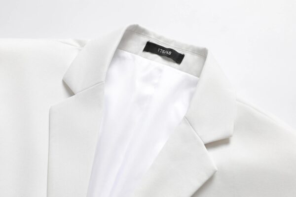 S42e3a15a29f64706ad52838136210d5cD.jpg Men's Three-Piece White Suit, Anti-Wrinkle, No-Iron, Anti-Stick Fur Business Formal Suit, Four-Season Workplace Work Clothing Dr