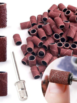 S42f8decdc68c49ad8b57a313a9a9e19fP.jpg Nail Sanding Ring Bands 80/120/180Grit Electric Manicure Drill Grinding Heads UV Gel Polish Removal Pedicure Abrasive Tools