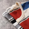 Y2K Loose Contrast Color Short Sleeve Striped T-shirts Couples Men Summer Tops Clothes Clothing Streetwear Unisex Tees