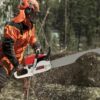 2-Stroke Engine Gas-Powered Chainsaw, 52CC Gasoline Chainsaw, 22 Inch Chainsaw Cutting Wood Gas Sawing