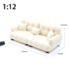 S43a410e3cf284a08ae1eede078dc84a2V.jpg Dollhouse Simulation Flocking Sofa Model Dollhouse Mini Living Room Furniture Decoration Accessories Pretend Play Toys