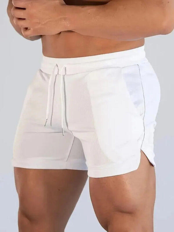 S43e08fb614a24f0a8dd223287289937aD.jpg Summer Men's Fitness Shorts Gym Shorts Gyms Short Pants Run Hiking Sportswear Running Shorts Men Sports Jogging