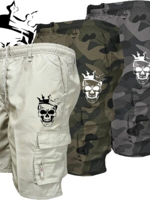 S43f6e736a5ce4cf98126b460fd7d54fc8.jpg New fashionable multi-pocket men's casual shorts fitness loose casual pants camouflage tactical shorts
