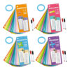 15Pcs/set Math Addition Subtraction Multiplication Division Erasable Reusable Number Learning Cards Children's Math Teaching Aid