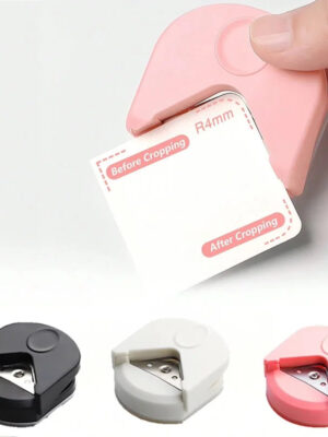Card Corner Rounder R4 Corner Rounder Portable Paper Trimmer Cutter For Photo Cutting Craft Scrapbooking Office School Supplies