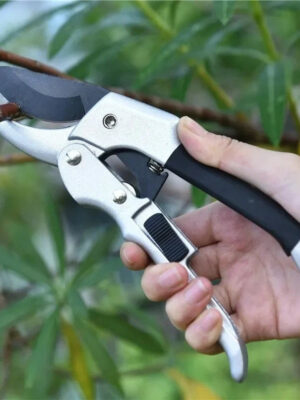 S44fdd7b927f642828c069d9419f2c051c.jpg 20mm Plant Trim Horticulture Hand Shear Orchard Pruning Pruner Cut Secateur Shrub Garden Scissor Tool Anvil Branch