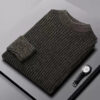 S45e92951192646b7ae7092c59b8d7f6aa.jpg 2026 New Men's Thick Warm Sweater Winter Knitted Turtleneck Pullovers Male High Neck Solid Slim Fit Soft Sweaters for Men Tops