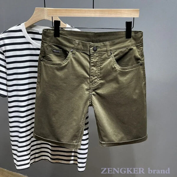 S45ecee62058549b796ae624d1761798fy.jpg Summer plus size shorts men's loose oversized breeches middle pants thin section stretch men cotton casual shorts 42 44 46