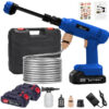S45f2743e4d1c4df596feeba8bdfbb7fej.jpg Power Blaster Plus Pressure Washer Cordless Portable Electric High Pressure Water Spray Gun and Hose Car Washer Cleaner Tool