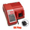 NEW Replacement Li-ion Battery Charger Multi Voltage Charger for Milwaukee 14.4V-18V 48-11-1850 48-11-1840 48-11-1815 48-11-1828