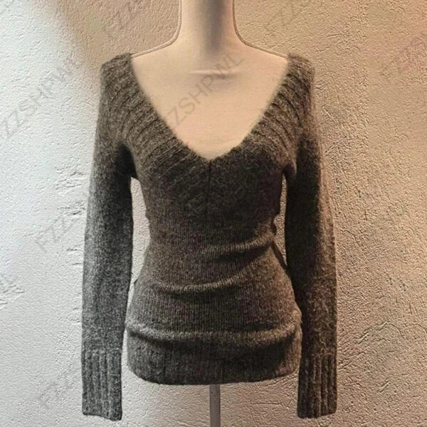 S4805ce48269f4e60be059303b430354ci.jpg 2025 Autumn Winter Long-Sleeve Fashion Women's Cardigan Sweater Knitted Coat Short Casual Single Breasted Korean Slim Female Top
