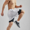S4899023d0a9b489c9a8395a88c5c8057t.jpg Men's Two-in-one Sports Shorts Breathable Casual Quick-drying Double-layer Shorts Summer Running Sportswear Bottoms M-3XL