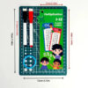 Math Flash Cards Set: Addition, Subtraction, Multiplication, Division & Fraction Learning, 15 Cards + 2 Erasable Pens