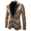 S48ea3e8daf49449e9cc1c0958a317bfeg.jpg Fashion Men Luxurious Sequin Plaid Suit Jacket Gold / Silver Singer Host Stage Party Loose Dress Blazer Coats