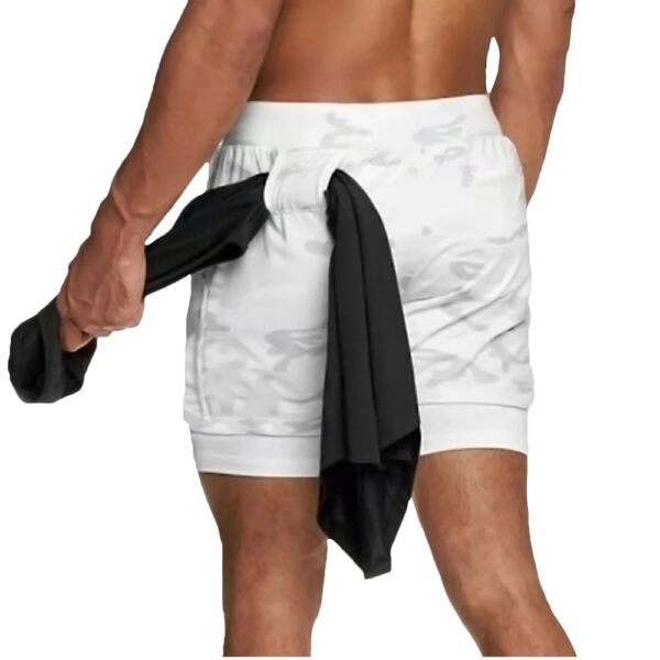 S4990fcae9e914e88b50ac0a6f6b73412w.jpg Men Shorts 2 In 1 Double-deck Quick Dry GYM Sport Shorts Fitness Jogging Workout Men Sports Short Pants