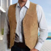 S4998d6f889f5427ea7273a206abec7afL.jpg Brown Vest Men's Formal Business Suit Waistcoat Groomsmen For Wedding New Cowboy