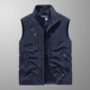S4a07f473a6ca41e7901c1608f25fee75o.jpg 2025 Personalized yelek red Multi Pockets nylon Cargoes Fisherman vest fishing Journalist Photography Camping Waistcoat vest