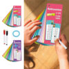 15Pcs/set Math Addition Subtraction Multiplication Division Erasable Reusable Number Learning Cards Children's Math Teaching Aid