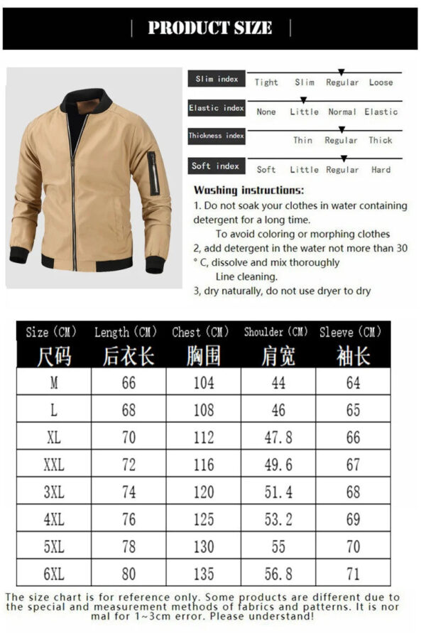 Men Solid Casual Windbreaker Bomber Jacket Coat Spring Autumn New Hot Men Windproof Outwear Slim Jacket Coats Male Plus Size 6XL
