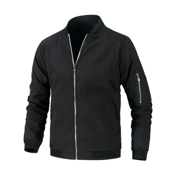 Men Solid Casual Windbreaker Bomber Jacket Coat Spring Autumn New Hot Men Windproof Outwear Slim Jacket Coats Male Plus Size 6XL
