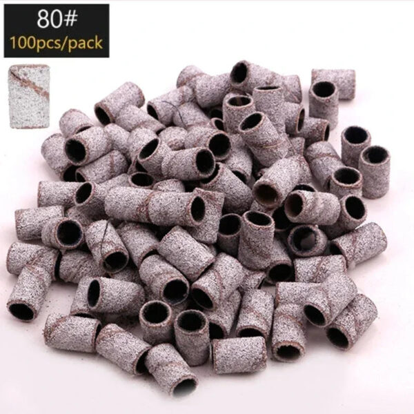 S4b9fa34304934b389f760518283480ebs.jpg Nail Sanding Ring Bands 80/120/180Grit Electric Manicure Drill Grinding Heads UV Gel Polish Removal Pedicure Abrasive Tools