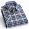 S4c4173e9e4f5406ea65db9cbd2a0bad9r.jpg 100% Cotton Oxford Men's Shirt Short Sleeve New High Quality Business Casual Fashion Men's Plus Size Shirt Formal S-7XL