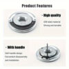 S4cd51fabcee94b668cec63f5ed9bb267v.jpg 1pc M14 Angle Grinder Pressure Plates Quick Release Locking Grinder Pressing Plate Flange Nut Power Tool Accessories