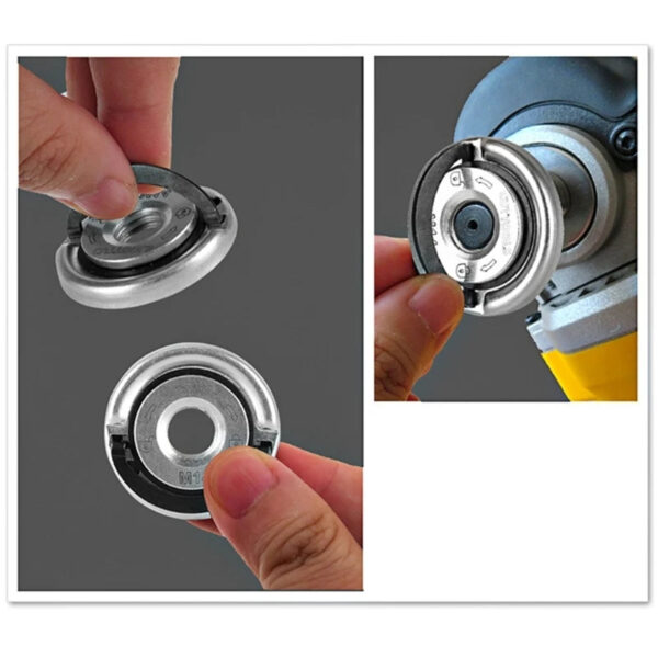 S4cd5f1a2d4c448e1bfb860d31251fb793.jpg Universal M14 Galvanized Quick Lock Nut for ANGLE Grinder Pressing Plate