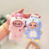 S4e34b39f977545cf8fd0fe3360c15787i.jpg Labubu Doll Clothes Baby Penguin Onesie Labubu 4.0 Idol Dolls 10cm Plush Doll'S Clothes Sitting Party Accessories 
