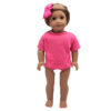 S4e68963a73514b80aa73d2ce858dc2c9L.jpg 2pcs T-shirt+underpants Clothes Set For 18 Inch american&43cm Baby Newborn Gilr Doll 3 Color Shirt For OG,Russia Dolls Toy