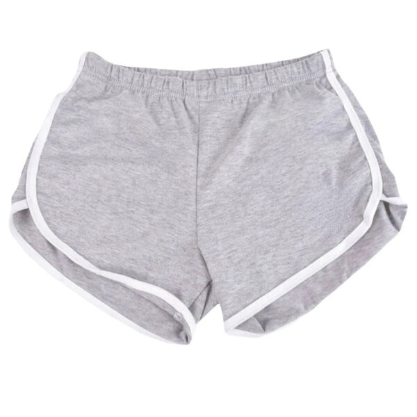 S4efcc14d14e347008307ac03703134dca.jpg Summer Women's Shorts Fitness Breathable Solid Color Sports Fashion Casual Elastic Female Jogging Szorty Damskie