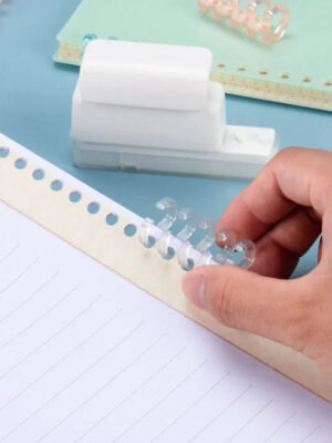 S4fd047d87a33461f9cdf1d9e86f12928P.jpg Fromthenon 5 Holes Puncher Loose Leaf Notebook Paper Mini Puncher Loose-leaf Binding Student Office Stationery Supplies