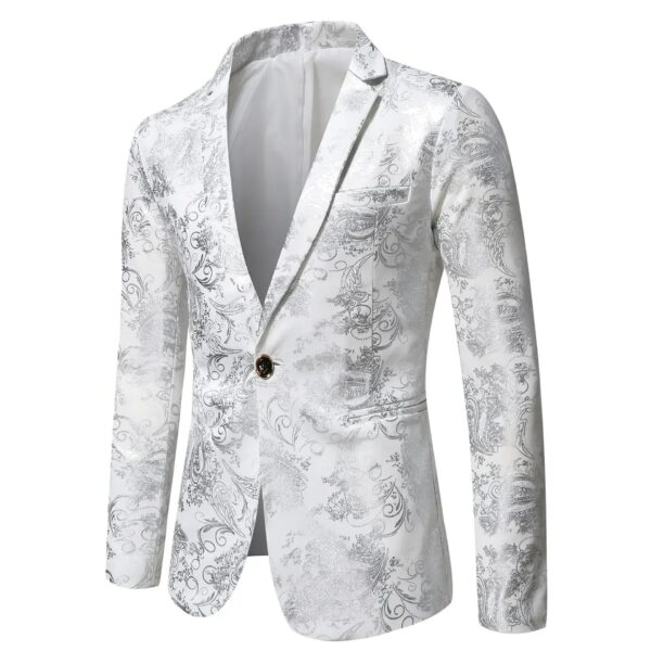 S4ff3967859e7459481eb03d82ae029c19.jpg Blazer Mens Jacket Fashion Business Handsome British Style Casual Slim-fit Print Wedding Work Hot Chick At The Bar Blazers