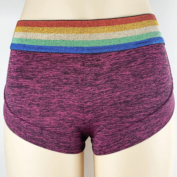 S502cdd841d8248a7b2732755d4199c37a.jpg Fashionable Printed Shorts, High Waisted and Hip Lifting Sports and Fitness Running Three Quarter Pants