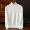 S5036dd23edc24bc48c4891cb5d12f037i.jpg Soft Cashmere Sweater Men's Clothes Turtleneck Pullover Autumn Spring Korean Popular Casual Knit Reviews Wool High-quality