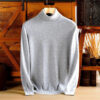 S5046921b929748f69f1a0d00bde1acebI.jpg Soft Cashmere Sweater Men's Clothes Turtleneck Pullover Autumn Spring Korean Popular Casual Knit Reviews Wool High-quality