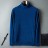 S50b771bce0c9469cac7d9020a4ee723e4.jpg 100% Male Mink Cashmere Sweater Solid Color Turtleneck Thick Autumn And Winter Loose Large Size Turtleneck Wool Bottoming Shirt