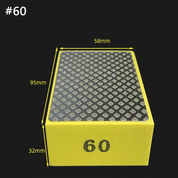 S50bd8f4ad9e247889f8a27d40ccdb2f9h.jpg Diamond Hand Polishing Pads 95mmx58mm Tile Glass Abrasive Grinding Block Pad Stone Marble Ceramic Abrasive Sanding Disc