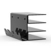 S50cb583c92474136bb354302759265b8t.jpg Keyboard Mouse Desktop Organizer Acrylic 3 Tier Stand Frame Shelf Lightweight Keyboard Storage Tool For Study Room Exhibition