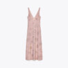 S5101926d6eea42cdac4684d7de193bdf2.jpg Floral Print V-Neck Sling Dress for Women Ruffle Detail Backless Long Party Gown Elegant Bodycon Style Casual Short Dress