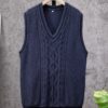 S512074dafdee47f497ac1253ca57c711I.jpg ShiSho original men's striped versatile home casual basic comfortable autumn & winter warm V-neck knitted sweater vest