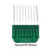 S515b8dd22177477ba69498c797b396ceA.jpg Animal Stainless Steel 9 Color Guide Comb Set For Most Oster/Wahl/Andis Detachable Clippers (ONLY Snap on Size #10/15/30 blades)