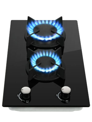 S51ad3fe1c0ae428e9b0ed8799f6662e0I.jpg 30cm Glass Gas Hob 2400W/1800W Dual Gas (Natural/Propane) Auto Flame Safety 2 LED Bulbs Built-in or Freestanding 220-240V CE